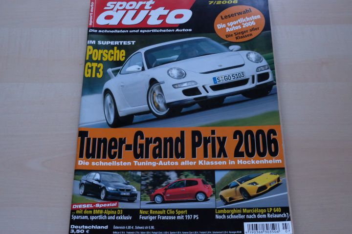 Deckblatt Sport Auto (07/2006)